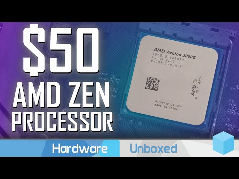 AMD Athlon 3000G Review, An Unlocked $50 CPU