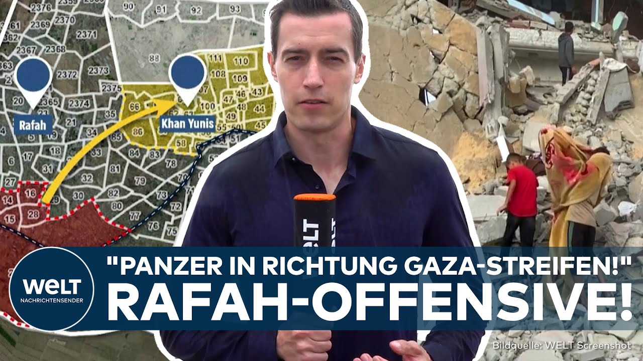 NAHOST-KONFLIKT: Netanjahu will die Rafah-Offensive um jeden Preis - diese Alternativen gebe es!