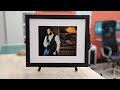 Photo mat assembly  framing diy tutorial