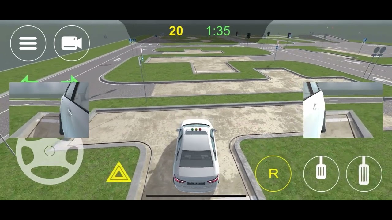 Сдача экзамена Пдд, Туркестан Казахстан. Автодром картa - YouTube