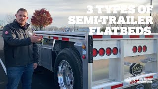 3 Types of SemiTrailer Flatbeds | How to Buy the Best Flatbed Trailer