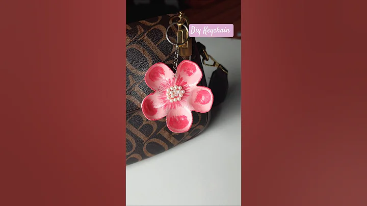 Turn Waste Bottles into BEAUTIFUL Flower Keychains!