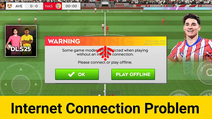 How to Solve Internet Connection Problem in Dream League Soccer 2025 • DLS 25 Mobile