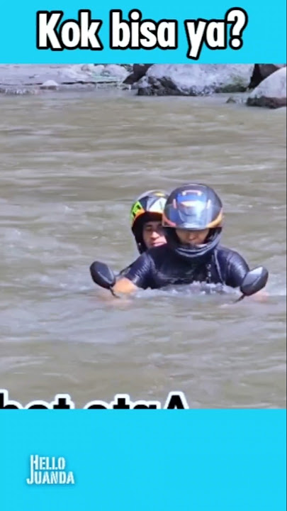 MOMEN LUCU | Saat banjir #kocak #funny #lucu #banjir