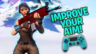 how to improve aim accuracy on controller warm up course fortnite console - fortnite warm up course code console