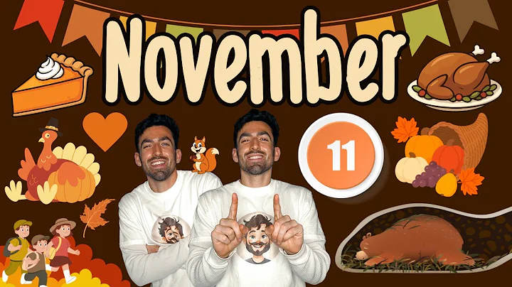 November! Calendar Song For Kids! Thanksgiving Dance! Mr. Mike! Brain Break!