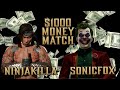 Ninjakilla vs Sonicfox (FT10) MONEY MATCH