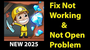How To Fix Idle Miner  App Not Working |Idle Miner  Not Open Problem | ASP 24