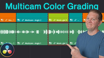 Sorting Multicam Clips by Source Camera for Color Grading in DaVinci Resolve