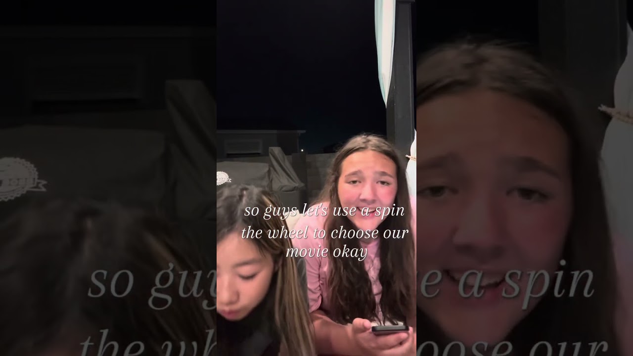 Trampoline SLEEPOVER!!!!￼￼