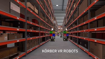 VR Experience with Collaborative In Aisle robot | Körber