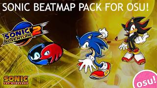 SONIC BEATMAP PACK FOR OSU!