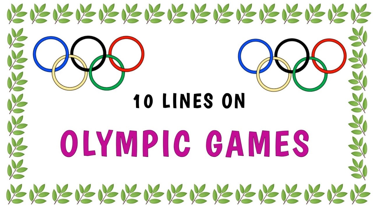 essay on olympic games 2021