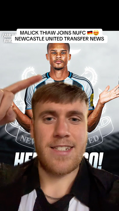 MALICK THIAW HERE WE GO!! #nufc #newcastle #newcastleunited #thiaw #acmilan #transfer #transfernews