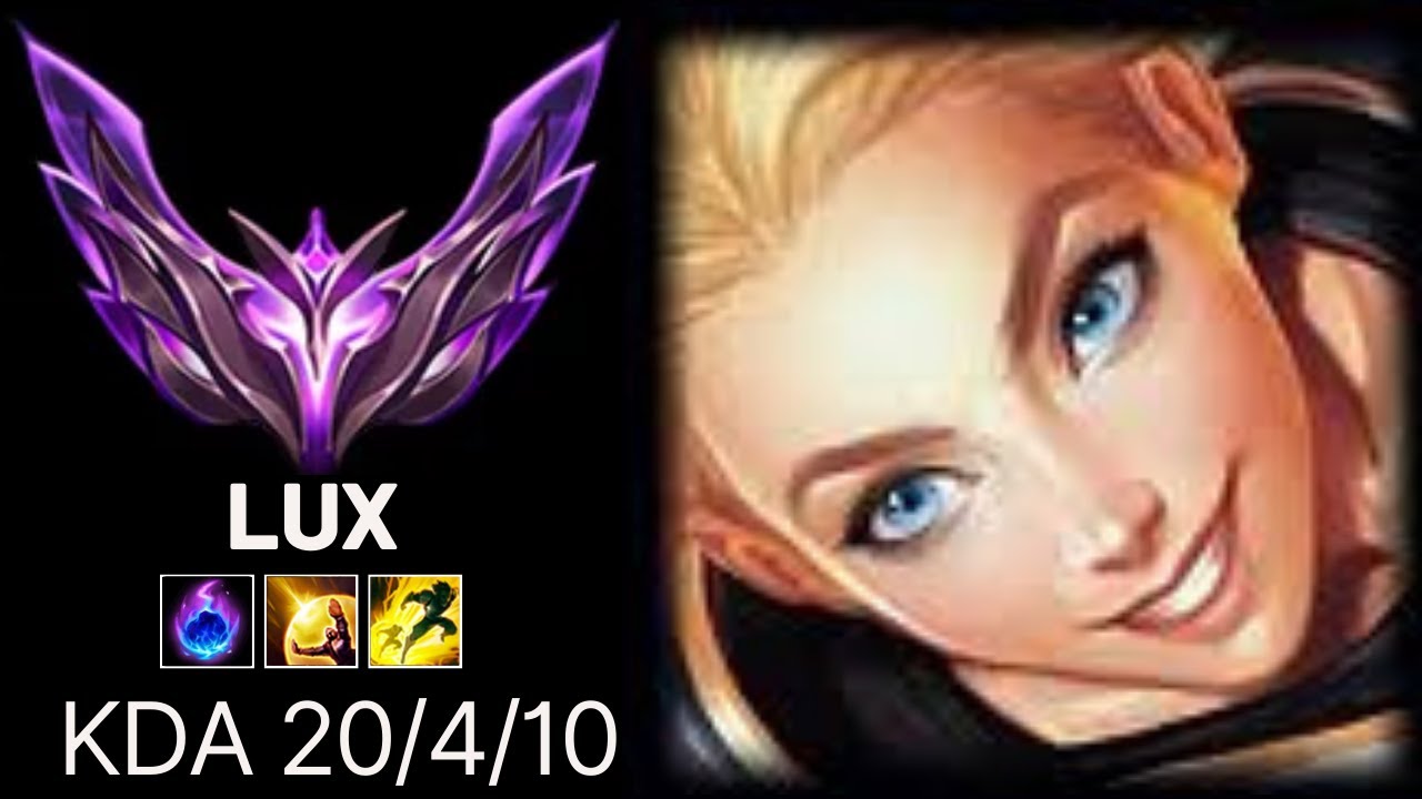 Lux Mid vs Syndra - Master - Penta Kill - Patch 13.13