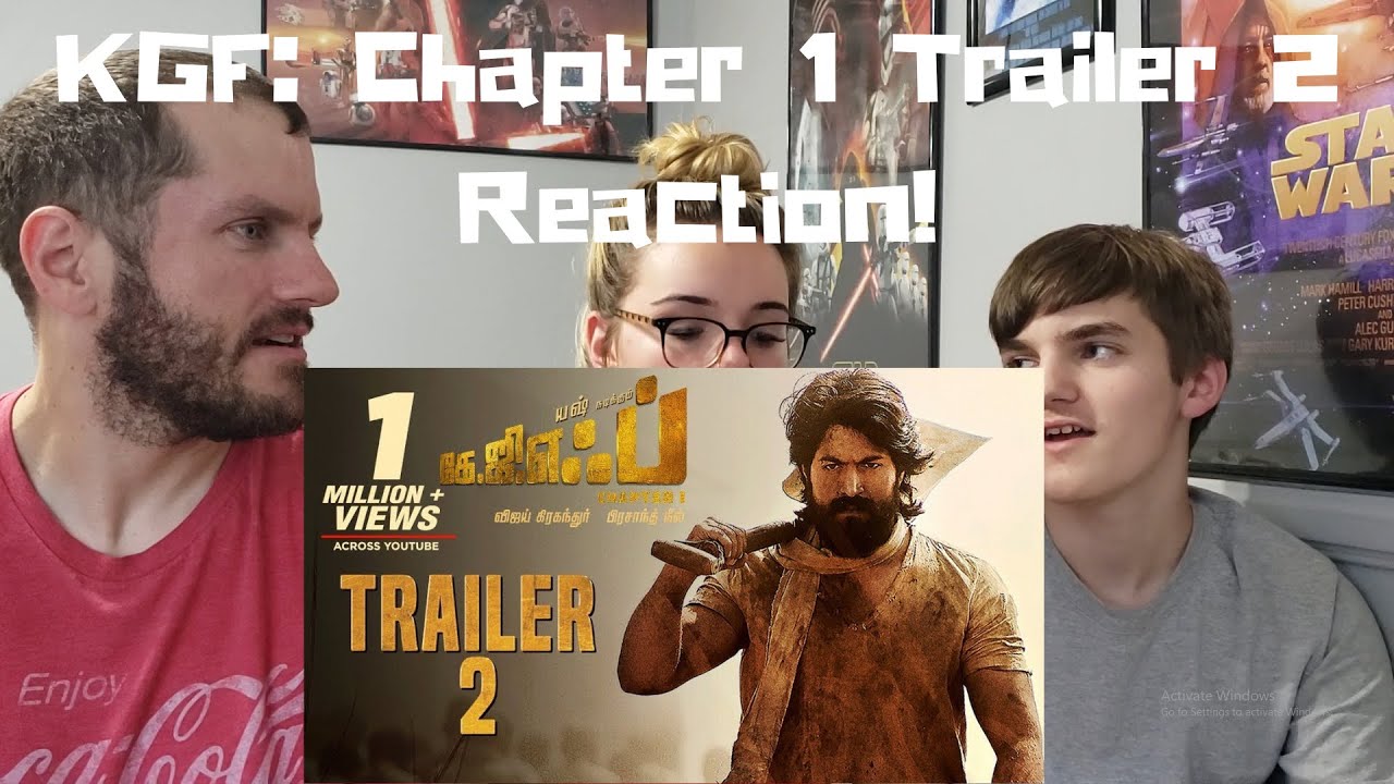Kgf Chapter 1 Trailer 2 Reaction Youtube