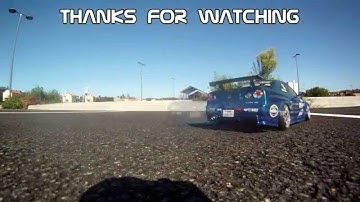 RC drift - MST "MS-01D" Video Effects test....