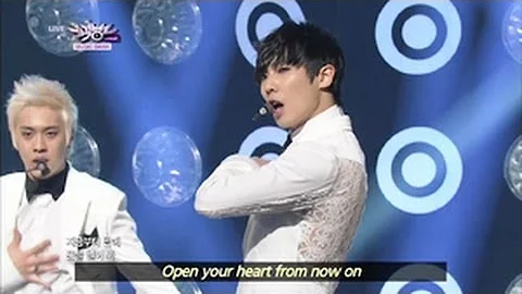 Sexy Beat & Smoky Girl - MBLAQ (2013.06.22) [Music Bank w/ Eng Lyrics]