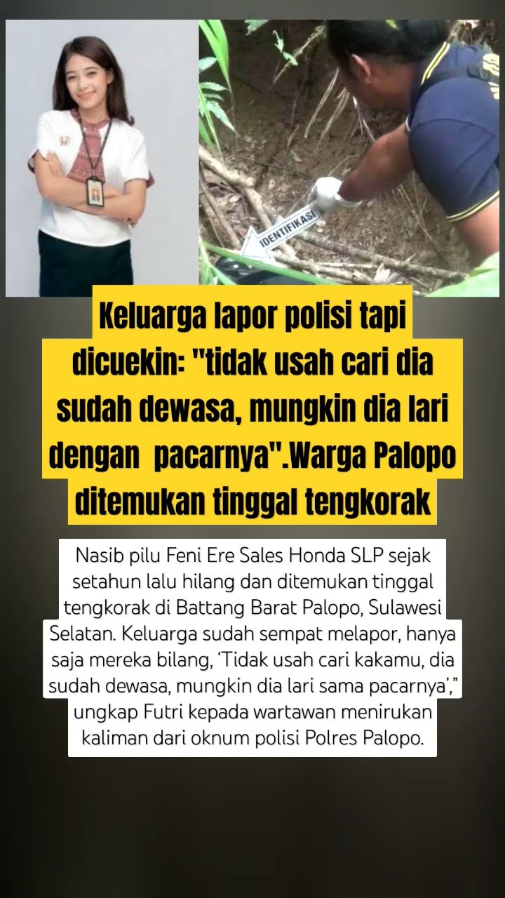 Tega Banget, Laporan Malah Dicuekin Polisi Di Palopo