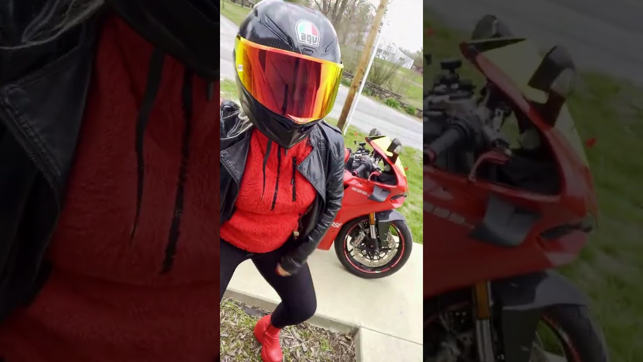 RiderGirl Motogirl  Bikergirl  FerrariGirl 