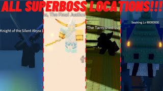 SHADOVIS RPG - SHOWING *ALL* SUPERBOSS LOCATIONS **AND** DROP REWARDS!!