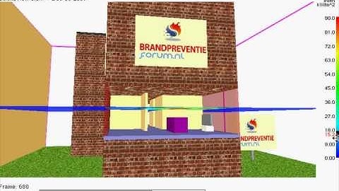 FDS Smokeview simulation