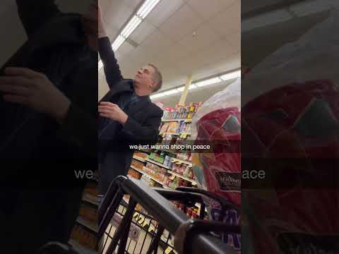This guy started talking to us at the grocery store