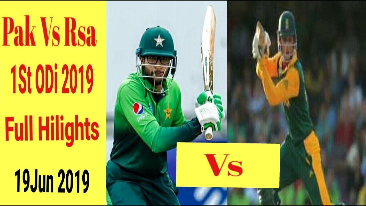 Pakistan Vs South Africa 1St Odi Match Full Hilights | Pak Vs Rsa 1St ...