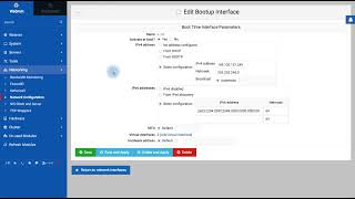 How to add additional static IP adress to CentOs 7 using webmin Resimi