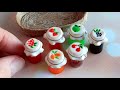 Miniature jam jars🍒🍓🫐Мініатюрні баночки із джемом❤️