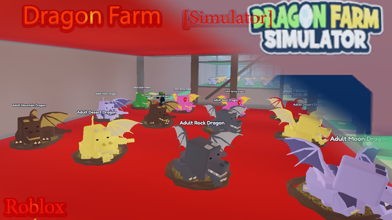 Raise Dragons In Dragon Farm Simulator Roblox YouTube