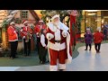 Bandinha de natal - Quarteto musical na chegada do Papai Noel