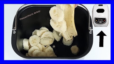 Bread Maker Banana Bread - One Paddle bread Maker ( Russell Taylors Bread Maker )