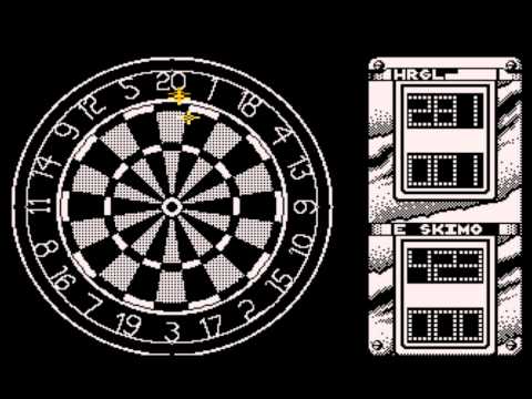 Jocky Wilson's Darts Challenge for the Atari 8-bit family