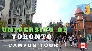 The University of Toronto CAMPUS TOUR 2021 : What you need to see