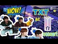 Indo sub  txt bertemu bts menonton konser hyungs 