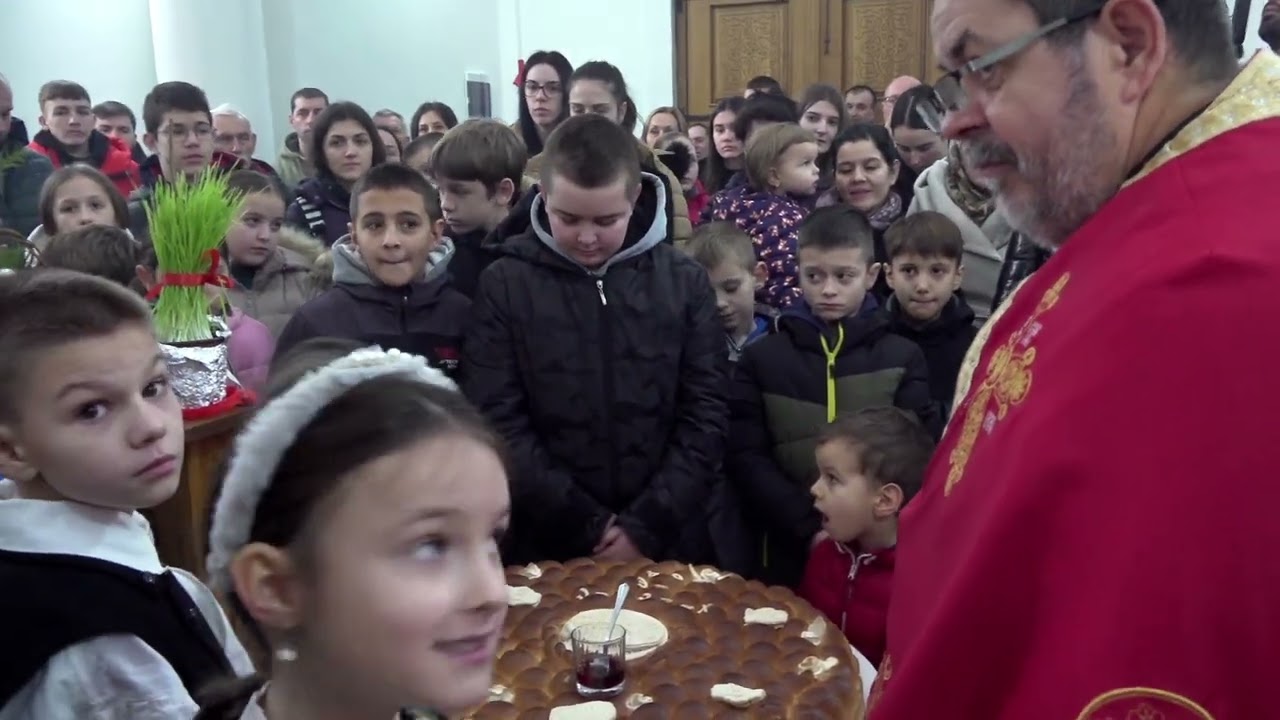 ЛОМЉЕЊЕ ВЕЛИКЕ ЧЕСНИЦЕ СА 3 ДУКАТA ЧОНОПЉА О БОЖИЋУ 2024/2025