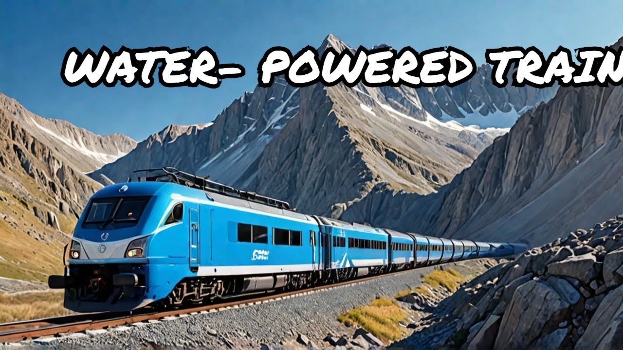 World's only Water-powered functional train climbs the mountain