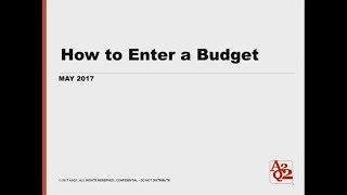 #111 | How to Enter a Budget in NetSuite