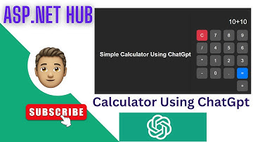 How Create Simple Calculator in HTM using ChatGpt Broke The Internet#chatgpt #calculator #html #css.