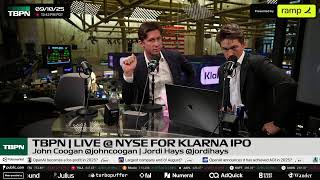 LIVE @ NYSE for Klarna IPO