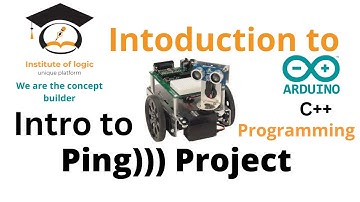 Arduino Projects | Ultrasonic Distance Sensor Ping