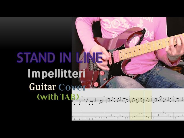 Impellitteri - Stand in line Guitar Cover (with Tab)