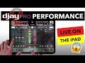 iPad DJ Mix - Algoriddim djay Pro 2 Live Performance