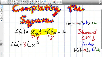 Completing the Square Grade 11 mixed Lesson 4 5 11 20 13