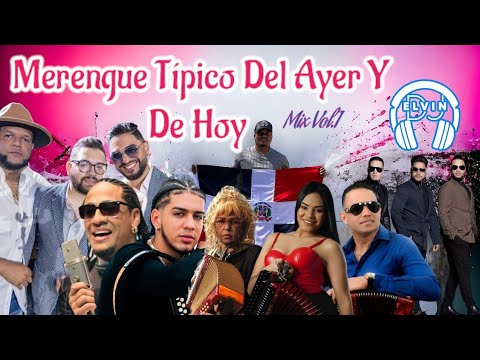 MERENGUE TÍPICO DEL AYER Y DE HOY MIX VOL.1 PERICO RIPIAO🎧 MEZCLA EN VIVO 🎤BY ELVIN DJ