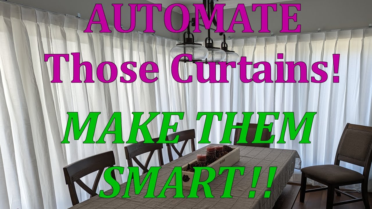 Smart Curtain Rod Install YouTube