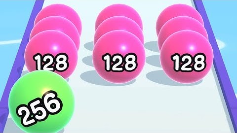 Ball Run 2048 - All Levels Gameplay Android,iOS (Level 142-148)