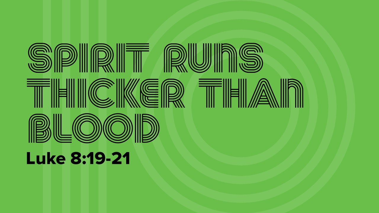June 14, 10:45 | "Spirit Runs Thicker Than Blood" Gareth Icenogle