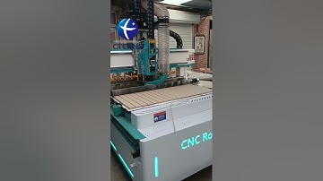 ET-ATC1325 CNC Router With Press Roller